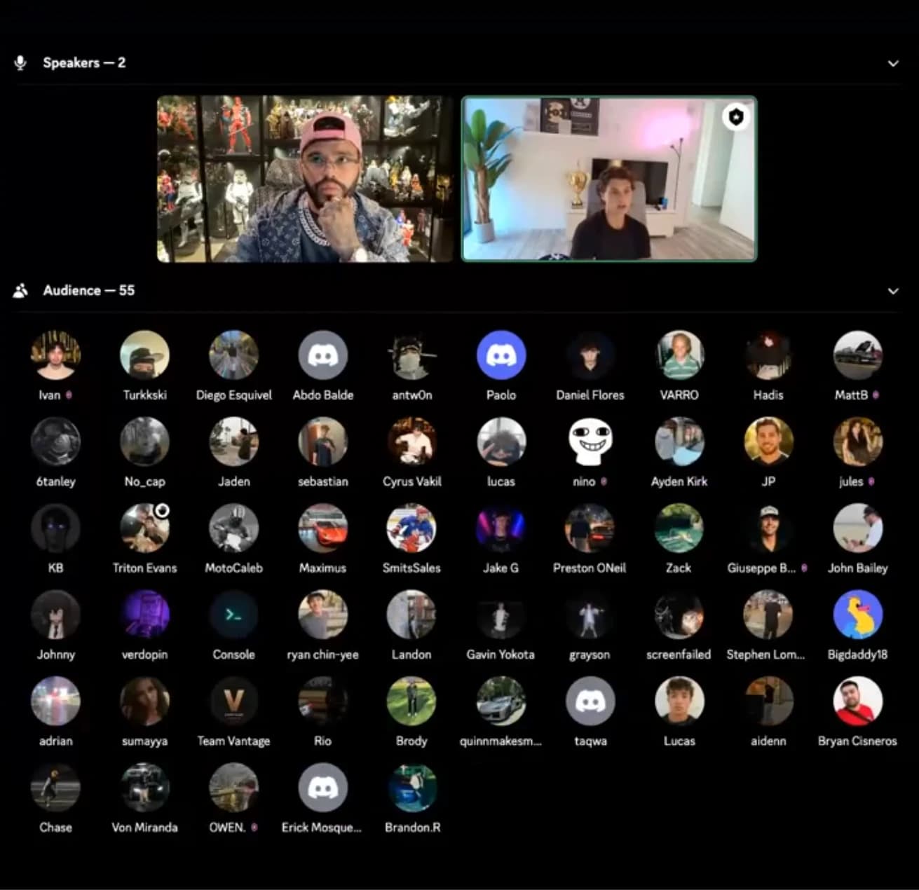 Brez teaching a live community call with speakers and audience members